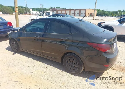 2017 Hyundai Accent Se z USA, uszkodzony, nr VIN KMHCT4AE6HU315858